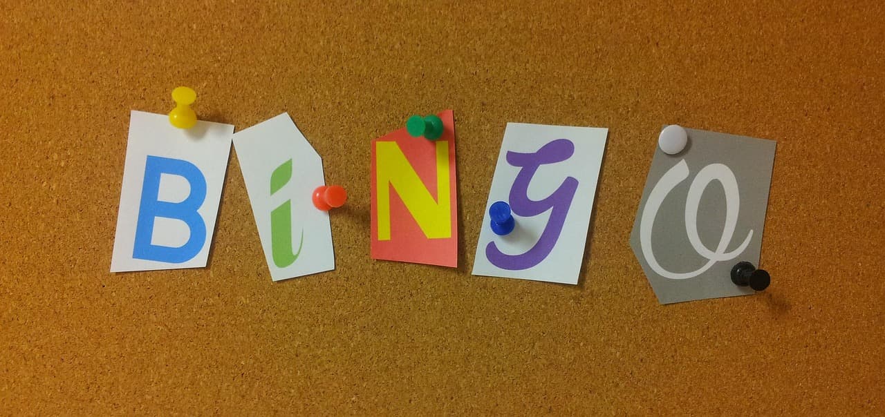 Charity Bingo 9/12