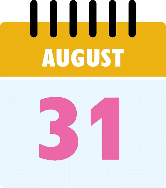 August Calendar
